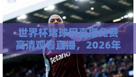 世界杯堵球网直播免费高清观看直播，2026年观赛姿势大揭秘