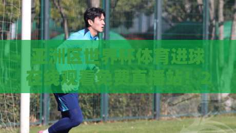 亚洲区世界杯体育进球在线观看免费直播站！2026年这些渠道让你不错过每一个精彩瞬间