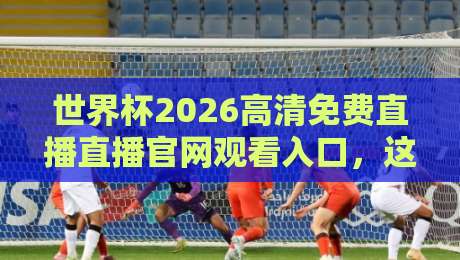 世界杯2026高清免费直播直播官网观看入口，这些官方渠道让你过足瘾！