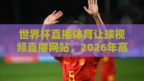 世界杯直播体育让球视频直播网站，2026年高清流畅观赛指南