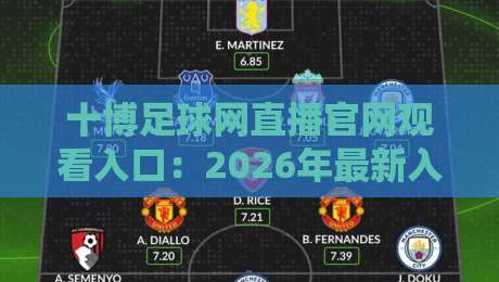十博足球网直播官网观看入口：2026年最新入口与使用指南