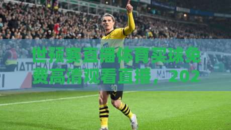 世预赛直播体育买球免费高清观看直播，2026年最新观赛指南来啦！