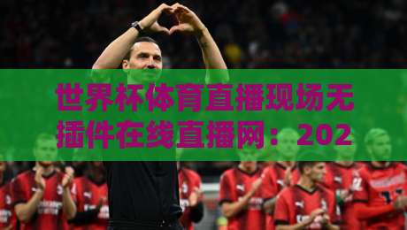 世界杯体育直播现场无插件在线直播网：2026年球迷必备的观赛新姿势