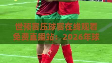 世预赛压球赛在线观看免费直播站：2026年球迷必备观赛指南