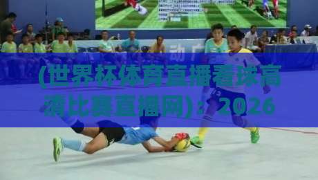 (世界杯体育直播看球高清比赛直播网)：2026年观赛新选择，这些平台让你身临其境