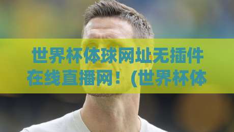 世界杯体球网址无插件在线直播网！(世界杯体球网址无插件在线直播网) 2026观赛新选择