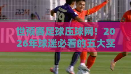 世预赛足球压球网!2026年球迷必看的五大实战策略
