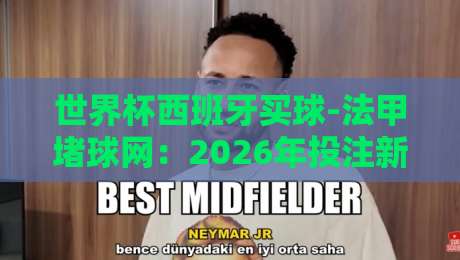 世界杯西班牙买球-法甲堵球网:2026年投注新趋势与实战策略