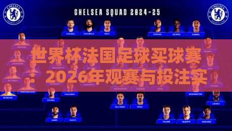 世界杯法国足球买球赛：2026年观赛与投注实战指南