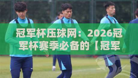 冠军杯压球网:2026冠军杯赛季必备的【冠军杯压球网】使用指南